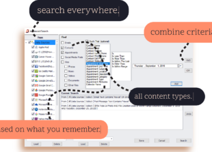 Blob helps you find files on your computer.